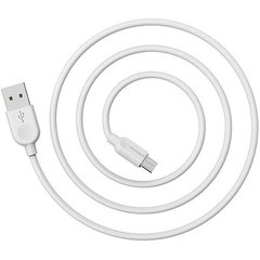 USB кабель Borofone BX14 LinkJet Micro 2.4A/3m white