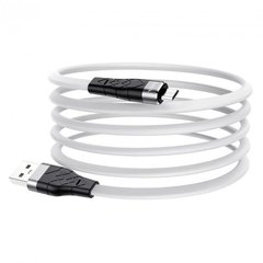 USB кабель Hoco X53 Angel Micro QC 2.4A/1m white