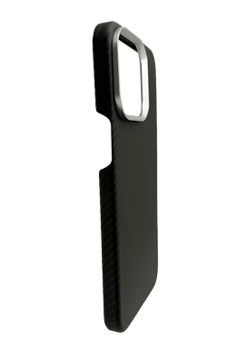 Накладка Kevlar Carbon with MAGSAFE для iPhone 15 Pro Max black