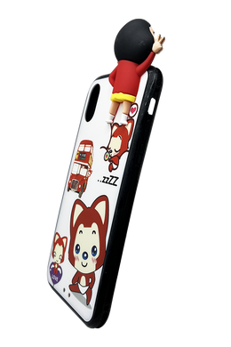 Силіконовий чохол Disney для iPhone X Red fox
