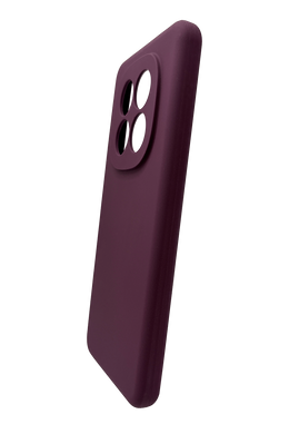 Силіконовий чохол Fibra для Xiaomi Redmi Note 15 Pro 4G marsala Full Camera