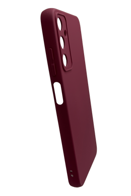Силіконовий чохол Full Soft для Samsung A05s marsala Full Camera