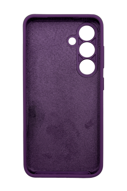Силіконовий чохол WAVE Full Cover для Samsung S25 purple Full Camera