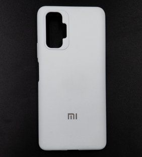 Силіконовий чохол Full Cover для Xiaomi Redmi Note 10 Pro/10 Pro Max white