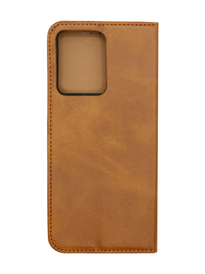 Чохол книжка Black TPU Magnet для Xiaomi Redmi Note 12 4G brown