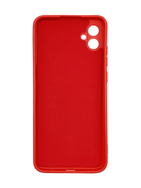 Силіконовий чохол Full Cover для Samsung A04E red Full Camera