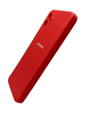 Силіконовий чохол Full Cover для Samsung A04E red Full Camera