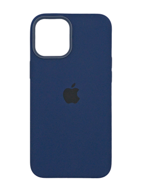 Силіконовий чохол with MagSafe для iPhone 12 Pro Max deep navy