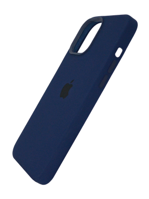 Силіконовий чохол with MagSafe для iPhone 12 Pro Max deep navy