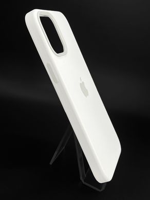 Силіконовий чохол with MagSafe для iPhone 12 Pro Max white Smart animation