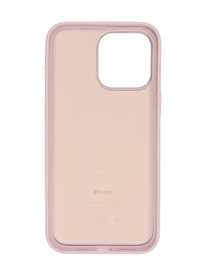 Чохол Leather with Magsafe для iPhone 15 Pro Max sand pink