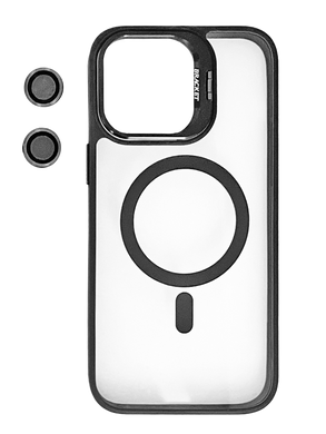 Чохол Bracket clear camera lens with MagSafe для iPhone 11 black