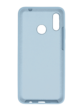 Силіконовий чохол MyPrint для Huawei Nova 3I mist blue ніжні квіти кут