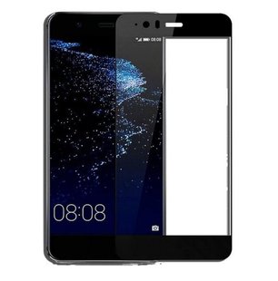 Защитное 2.5D стекло для Huawei P10 Lite 0.3mm f/s black