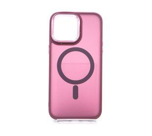 Чохол TPU+PC Space Magnetic Color with Magsafe для iPhone 14 Pro Max bordo