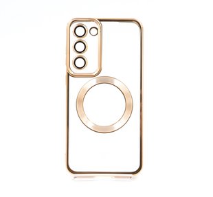 Чохол WAVE Metal Color with MagSafe для Samsung S23+ gold