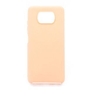 Силіконовий чохол Soft Feel для Xiaomi Poco X3 NFC rose gold Candy