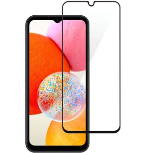 Захисне скло SKLO 5D Full Glue для Samsung A05S black (тех.пак.)