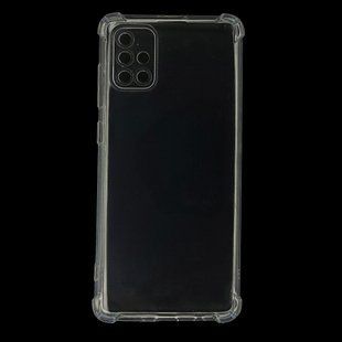 Силіконовий чохол Clear WXD HQ для Samsung A71 0.8mm Full Camera протиударний