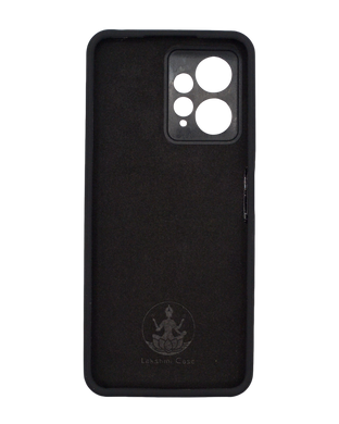 Силіконовий чохол Full Cover для Xiaomi Redmi Note 12 black (AAA) Full Camera без logo