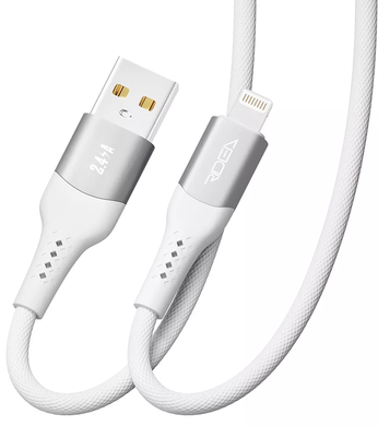 Кабель Ridea RC-US42 UltraStrong Lightning 12W 1.2m white