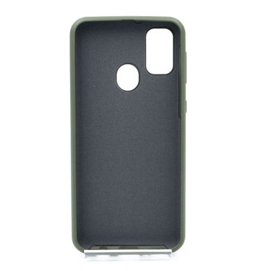Силиконовый чехол Full Cover SP для Samsung M21 dark olive