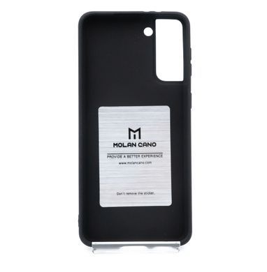 Силіконовий чохол Molan Cano Smooth для Samsung S21+ black