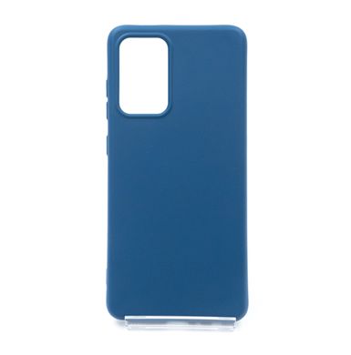 Силиконовый чехол Full Soft для Samsung A52 dark blue