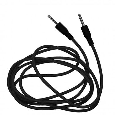AUX кабели-AUX 1.5м (3.5x3.5) ткань Classic black