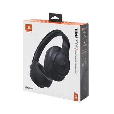 Навушники JBL Tune 720 BT (JBLT720BTBLK) black