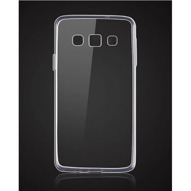 Силиконовый чехол Clear для Samsung A3 white 0,3мм