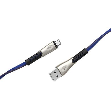 USB кабель HOCO U48 Superior speed Micro 2,4A/1,2m blue