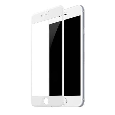 Защитное 5D стекло Full Cover для iPhone 6 white тех.пак.