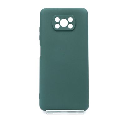 Силіконовий чохол WAVE Colorful для Xiaomi Poco X3/Poco X3 Pro forest green Full Camera (TPU)