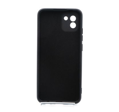 Чохол Full Case TPU+Silicone Touch No Logo для Samsung A03 4G black