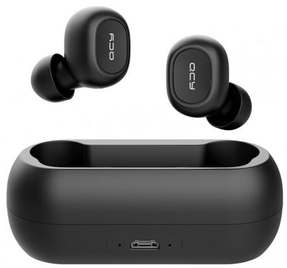Навушники QCY T1 Stereo Bluetooth Earphones TWS black