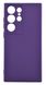 Силиконовый чехол Full Cover для Samsung S24 Ultra purple Full Camera без logo