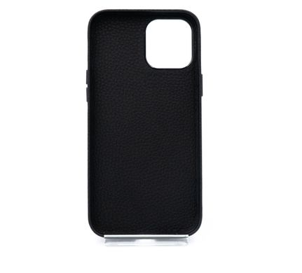 Накладка Genuine Leather Grainy series для iPhone 12 Pro Max black