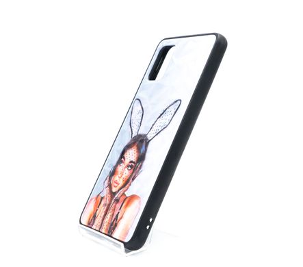TPU+PC чохол Prisma Ladies для Samsung A31 rabbit