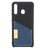 Чехол замш карман для Samsung A20/A30 black
