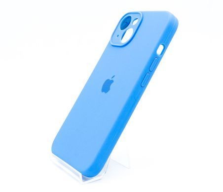 Силіконовий чохол Full Cover для iPhone 14 iris Full Camera