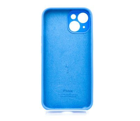 Силіконовий чохол Full Cover для iPhone 14 iris Full Camera