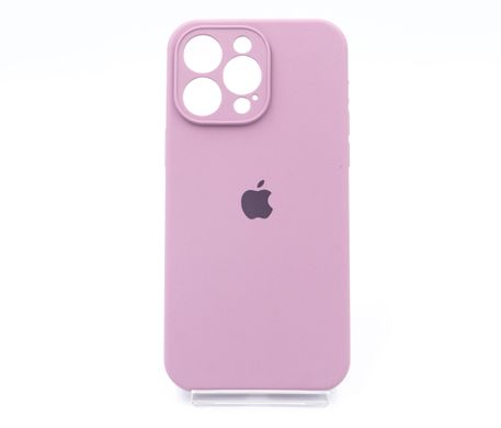 Силіконовий чохол Full Cover для iPhone 14 Pro Max lilac pride Full Camera