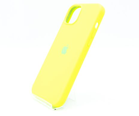 Силіконовий чохол Full Cover для iPhone 15 Plus party green