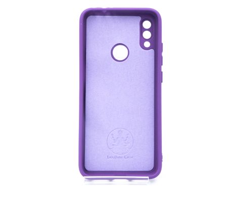 Силіконовий чохол Full Cover для Xiaomi Redmi Note 7 purple Full Camera без logo