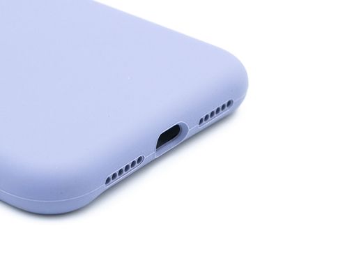 Силіконовий чохол Full Cover для iPhone XR lavender gray