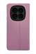 Чехол книжка FIBRA (рельеф) для Xiaomi Redmi Note 14 Pro 4G pink Full Camera