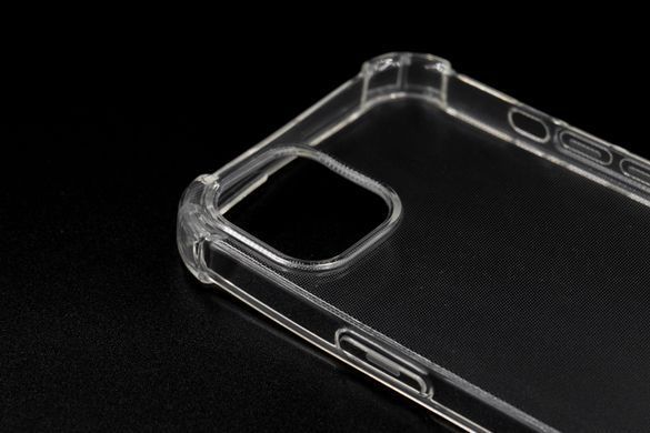 Чехол (TPU) Getman Ease logo для iPhone 13 clear с усиленными углами
