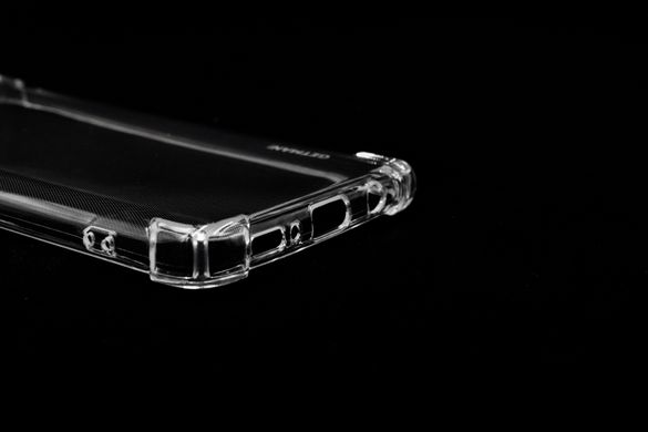 Чохол (TPU) Getman Ease logo для Samsung A71 clear з посиленими кутами