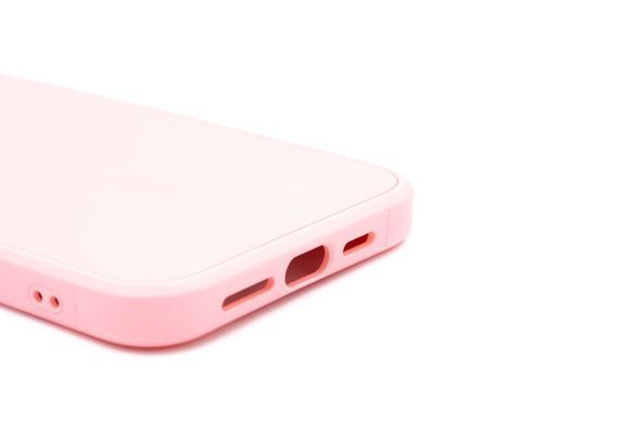 Чехол TPU+Glass Sapphire Mag Evo case для iPhone 12/12 Pro sand pink